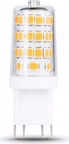 Лампа светодиодная GAUSS G9 g9 ac185-265v 3w 300lm 4100k керамика диммируемая [107309203]