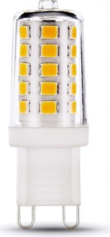 Лампа светодиодная GAUSS G9 g9 ac185-265v 4w 400lm 2700k керамика led [107309104]