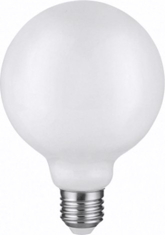 Лампа светодиодная GAUSS G95 filament g95 10w 1070lm 3000к е27 milky led [189202110]