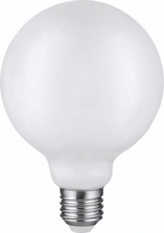 Лампа светодиодная GAUSS G95 filament g95 10w 1100lm 4100к е27 milky led [189202210]