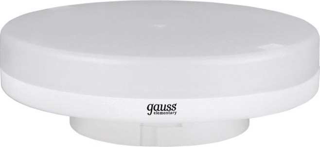 Лампа светодиодная GAUSS GX53 elementary 13w 890lm 3000k led [83813]