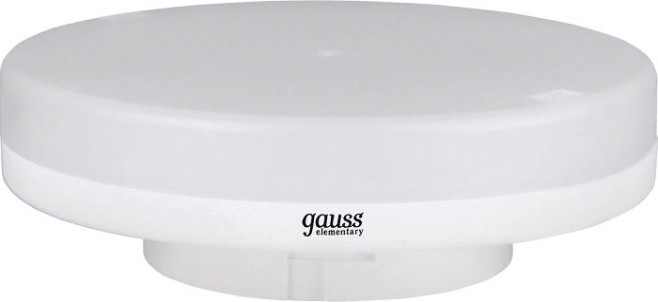 Лампа светодиодная GAUSS GX53 elementary 15w 1020lm 3000k led [83815]