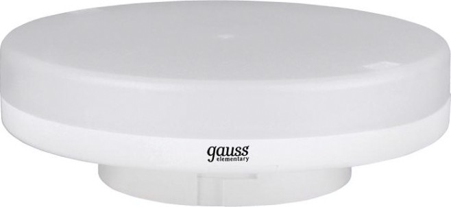 Лампа светодиодная GAUSS GX53 elementary 15w 1140lm 6500k led [83835]