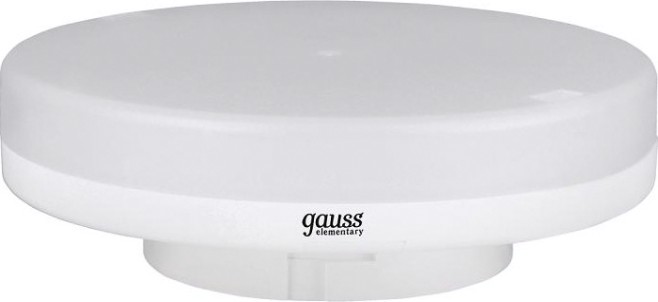 Лампа светодиодная GAUSS GX53 elementary 6w 460lm 4100k led [83826]
