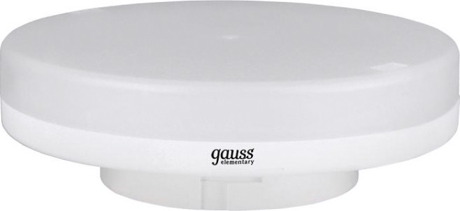 Лампа светодиодная GAUSS GX53 elementary 9w 680lm 4100k led [83829]