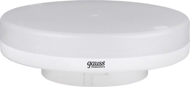 Лампа светодиодная GAUSS GX53 elementary 9w 680lm 6500k led [83839]