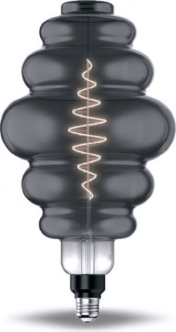 Лампа светодиодная GAUSS Honeycomb filament 8.5w 165lm 1800к е27 gray led [161802005]