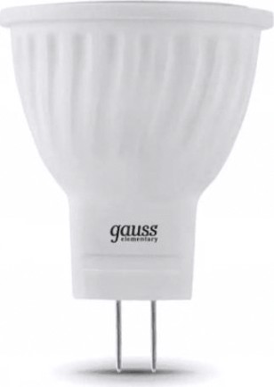 Лампа светодиодная GAUSS MR11 3w 290lm 2700k gu4 led [132517103]