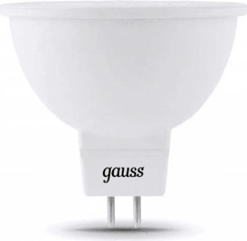 Лампа светодиодная GAUSS MR16 9w 830lm 3000k gu5.3 led [101505109]