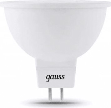 Лампа светодиодная GAUSS MR16 9w 830lm 4100k gu5.3 led [101505209]