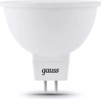 Лампа светодиодная GAUSS MR16 9w 830lm 6500k gu5.3 led [101505309]