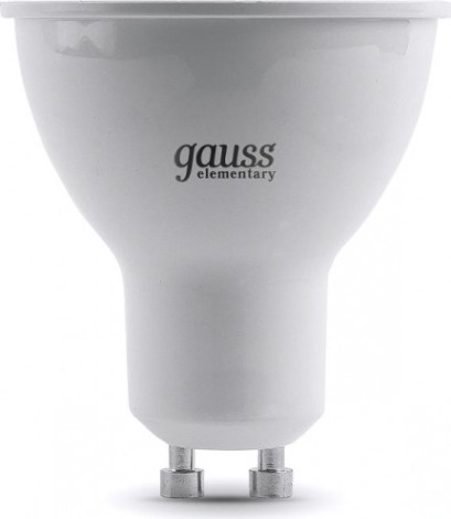Лампа светодиодная GAUSS MR16 elementary 11w 850lm 4100k gu10 led [13621]