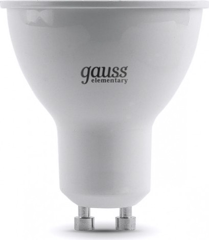 Лампа светодиодная GAUSS MR16 elementary 11w 850lm 6500k gu10 led [13631]
