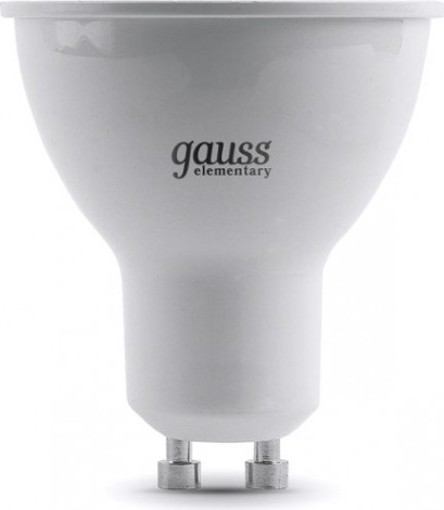 Лампа светодиодная GAUSS MR16 elementary 9w 660lm 4100к gu10 led [13629]