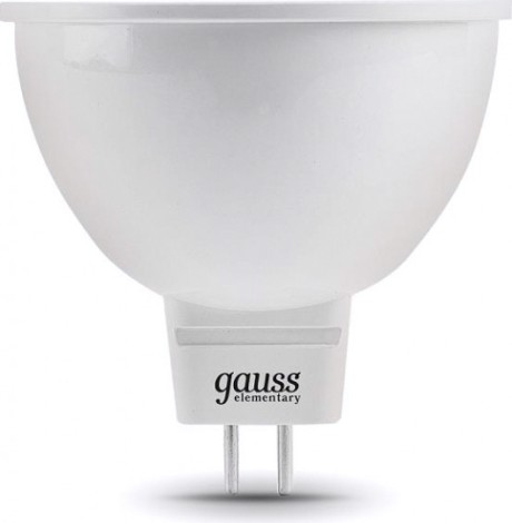 Лампа светодиодная GAUSS MR16 elementary 9w 660lm 4100k gu5.3 led [13529]