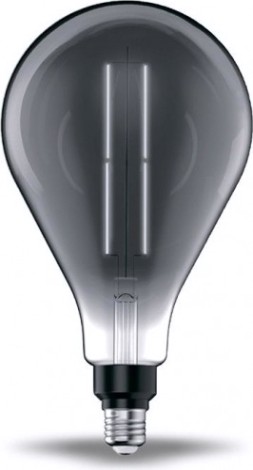 Лампа светодиодная GAUSS PS160 filament 6w 330lm 4000к е27 gray straight led [179802205]