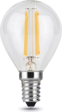 Лампа светодиодная GAUSS Шар filament шар 11w 750lm 4100к е14 led [105801211]
