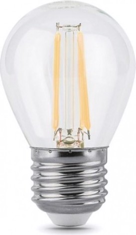 Лампа светодиодная GAUSS Шар filament шар 11w 830lm 4100к е27 led [105802211]