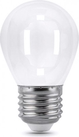 Лампа светодиодная GAUSS Шар filament шар 5w 420lm 2700к е27 milky led [105202105]