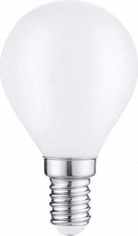 Лампа светодиодная GAUSS Шар filament шар 9w 610lm 4100к е14 milky диммируемая [105201209-D]