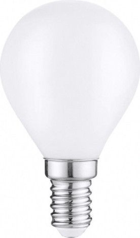 Лампа светодиодная GAUSS Шар filament шар 9w 610lm 4100к е14 milky led [105201209]