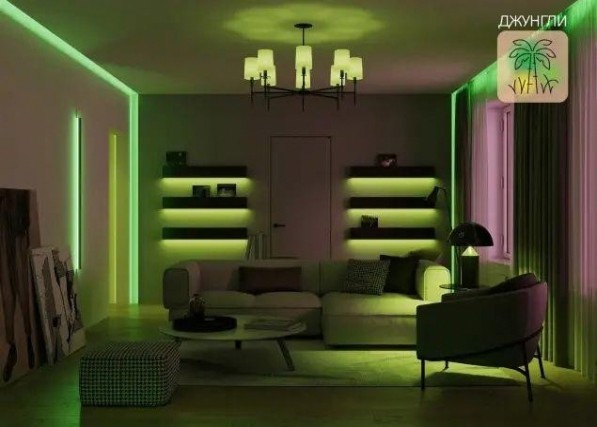 Лампа светодиодная GAUSS Smart home a60 10w 1055lm 2700-6500к e27 rgbw [1180112]