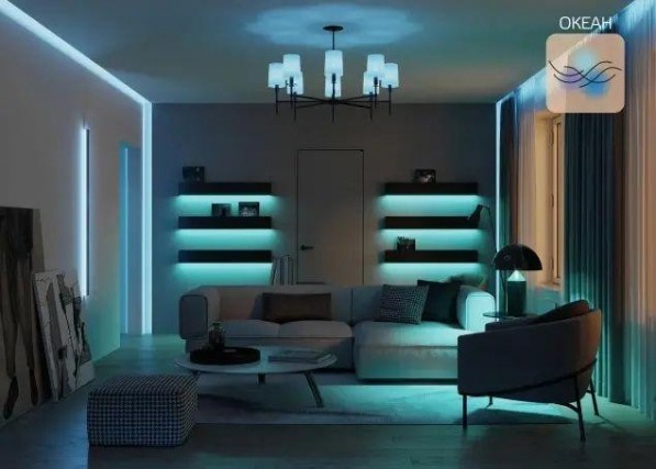 Лампа светодиодная GAUSS Smart home a60 10w 1055lm 2700-6500к e27 rgbw [1180112]