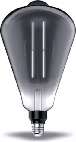 Лампа светодиодная GAUSS ST164 filament 6w 330lm 4000к е27 gray straight led [157802205]