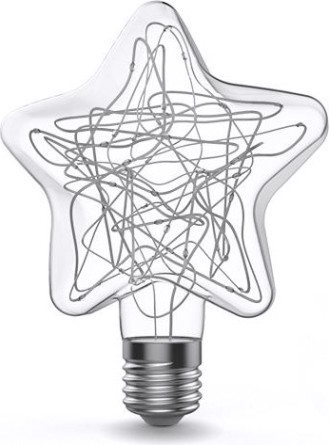 Лампа светодиодная GAUSS Star filament 2w е27 rgb led [160802008]