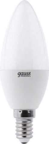 Лампа светодиодная GAUSS Свеча elementary 10w 730lm 4100k е14 led [33120]