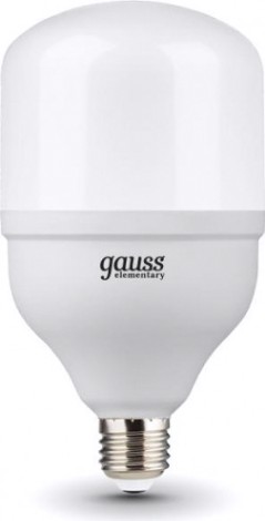 Лампа светодиодная GAUSS T100 elementary 32w 2600lm 4000k e27 led [63223]