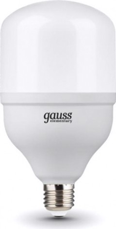 Лампа светодиодная GAUSS T100 elementary 32w 2700lm 6500k e27 led [63233]