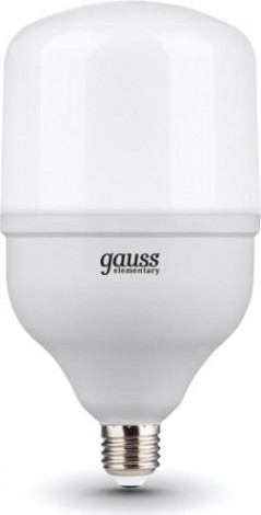 Лампа светодиодная GAUSS T120 elementary 42w 3600lm 4000k e27 led [63224]