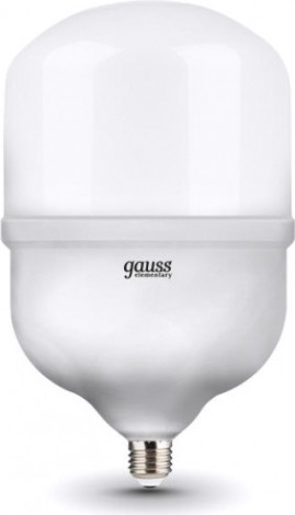 Лампа светодиодная GAUSS T160 elementary 60w 5400lm 4000k e27 led [63226]