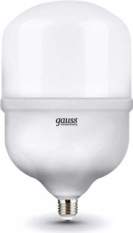 Лампа светодиодная GAUSS T160 elementary 60w 5600lm 6500k e27 led [63236]