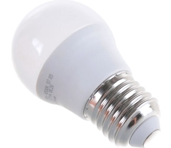 Лампа светодиодная КОСМОС GL45 7.5W 220V E27 4500K [LkecLED7.5wGL45E2745]