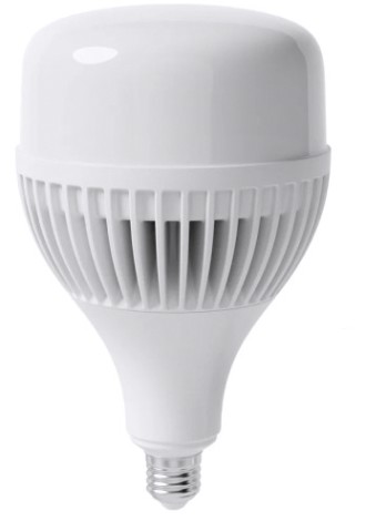 Лампа светодиодная КОСМОС HWLED 100W 220V E27 6500K переходник на E40 [LksmHWLED100WE2765]