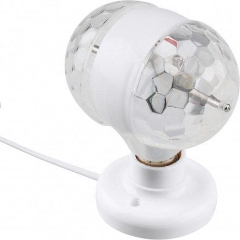 Лампа светодиодная Neon-Night Е27 двойная на подставке с цоколем [601-250]