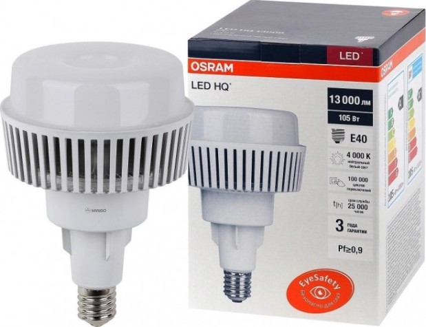Лампа светодиодная Osram LED HQ special 13000 105w/840 230v ac e40 [4058075576698]