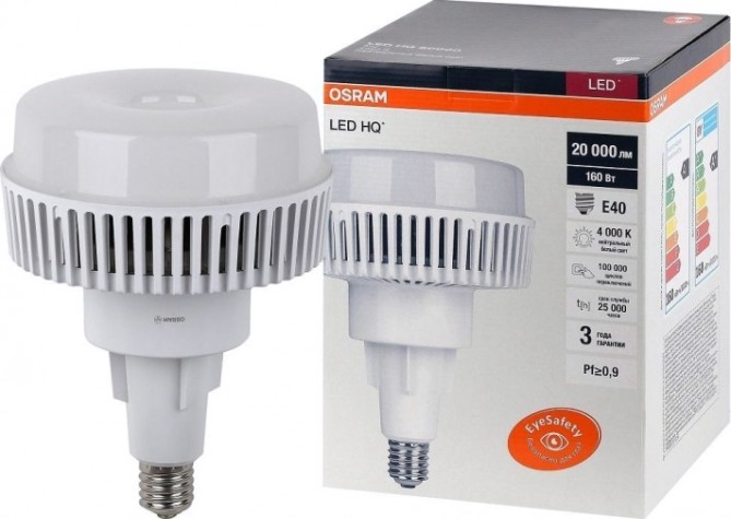 Лампа светодиодная Osram LED HQ special 20000 160w/840 230v ac e40 [4058075576735]