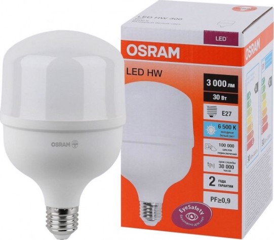 Лампа светодиодная Osram LED HW 30w/865 230v e27 [4058075576797]