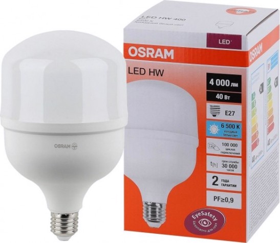 Лампа светодиодная Osram LED HW 40w/865 230v e27 [4058075576834]