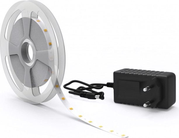 Лента светодиодная GAUSS BT014 basic в комплекте 12v 6w/m 600lm/m 4000 ip65 led 5