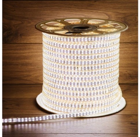 Лента светодиодная Neon-Night 142-201 (100 метров) 220B, SMD2835,180 LED/м, холодный белый, 6,5x17мм [142-201]