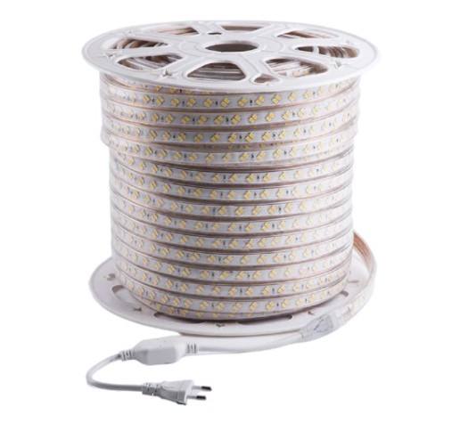 Лента светодиодная Neon-Night 142-704 (100 метров) 220B, SMD5730, 38Bт/м, 120 LED/м, теплый белый, 6, [142-704]