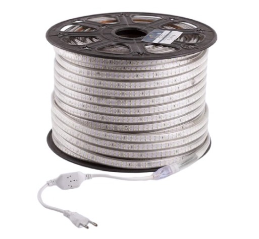 Лента светодиодная Neon-Night 142-803 (100 метров) 220B, SMD3014, 19,2Bт/м, 240 LED/м, холодный белый [142-803]