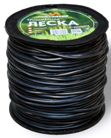 Леска триммерная VILLARTEC Z0000030120 пятиуг.сечения 3,0 мм*120 м Леска триммерная VILLARTEC Z0000030120 пятиуг.сечения 3,0 мм*120 м