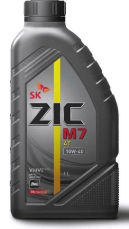 Масло для мотоциклов ZIC 4T M7 10W40 1 л [132027]