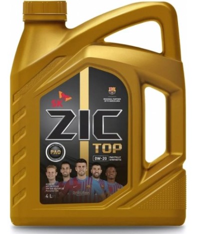 Масло моторное ZIC TOP 0W20 4 л [162679]