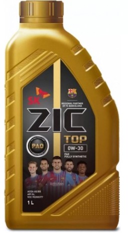 Масло моторное ZIC TOP 0W30 1 л [132680]